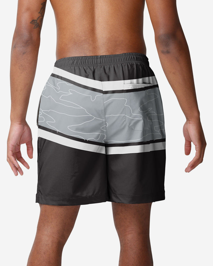 San Antonio Spurs Big Wordmark Swimming Trunks FOCO - FOCO.com