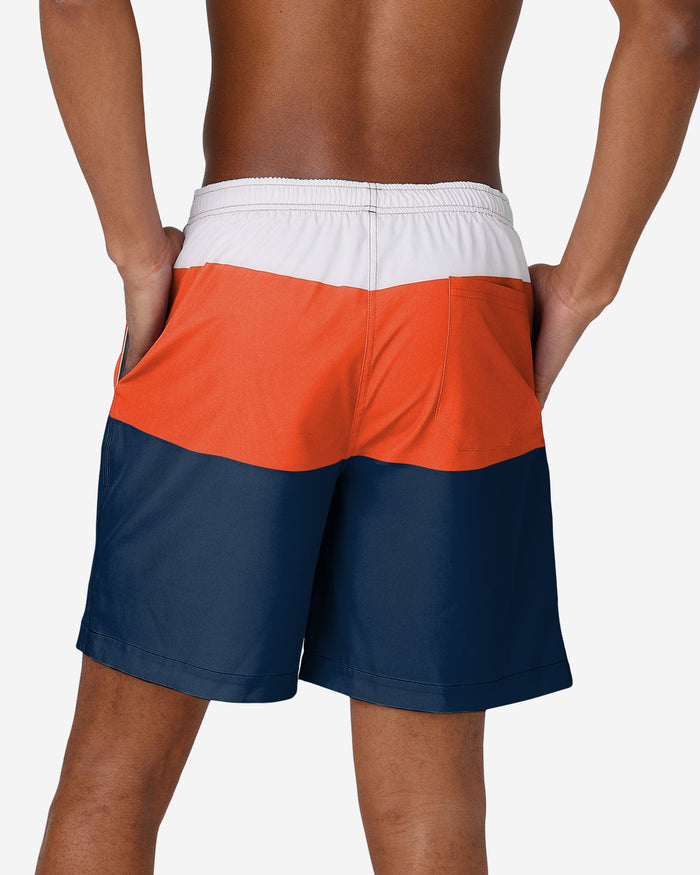 Auburn Tigers 3 Stripe Big Logo Swimming Trunks FOCO - FOCO.com