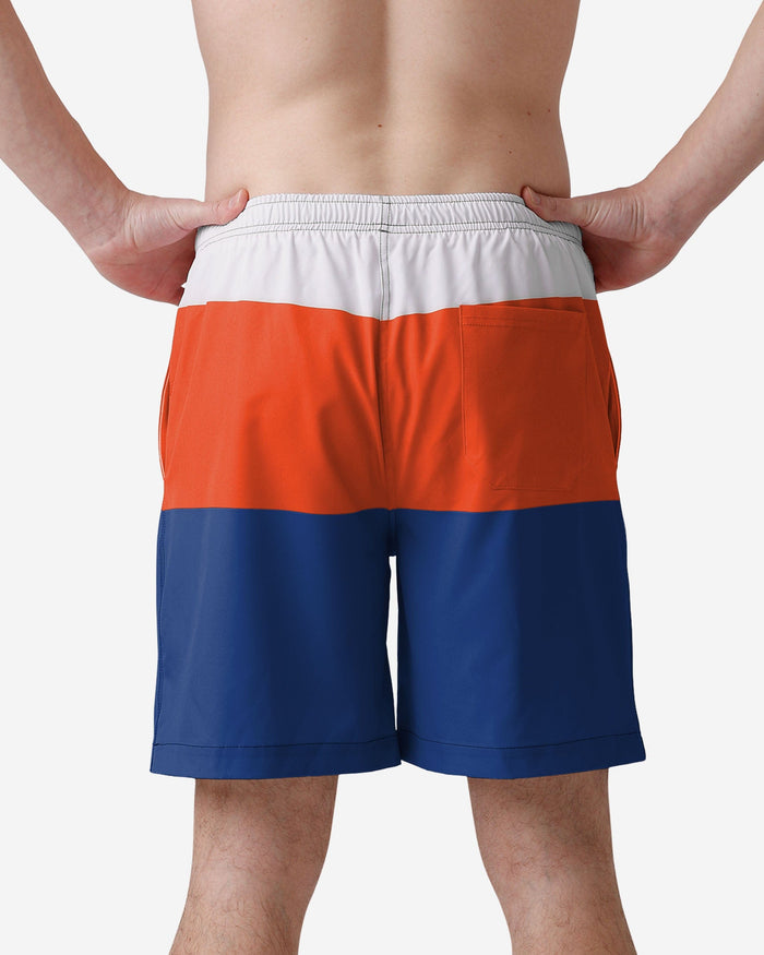 Florida Gators 3 Stripe Big Logo Swimming Trunks FOCO - FOCO.com