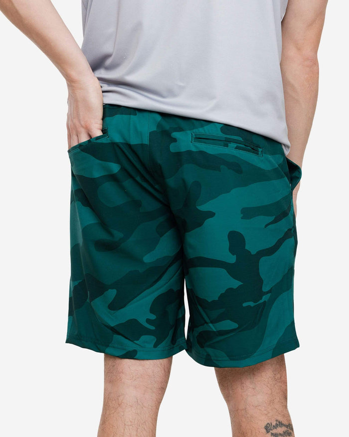 Michigan State Spartans Nightcap Camo Walking Shorts FOCO - FOCO.com