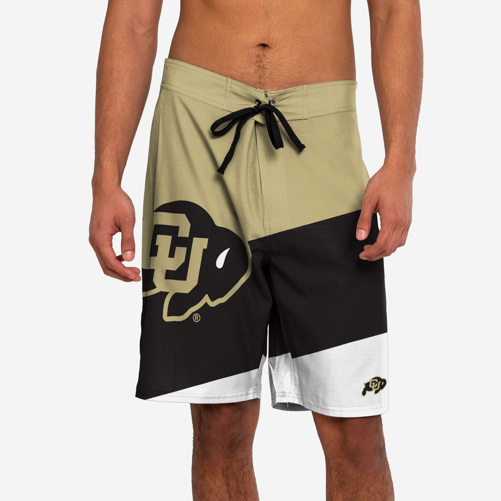 Colorado Buffaloes Color Dive Boardshorts FOCO S - FOCO.com