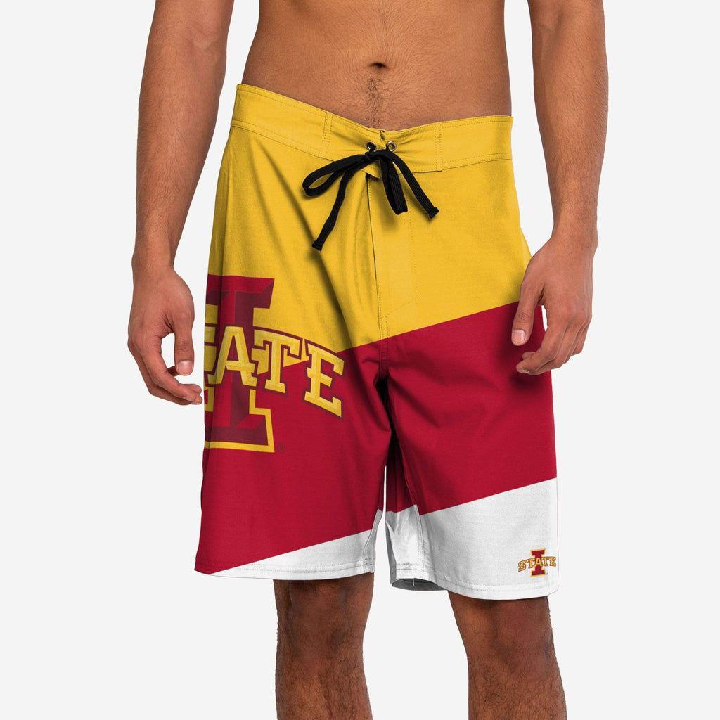 Iowa State Cyclones Color Dive Boardshorts FOCO S - FOCO.com