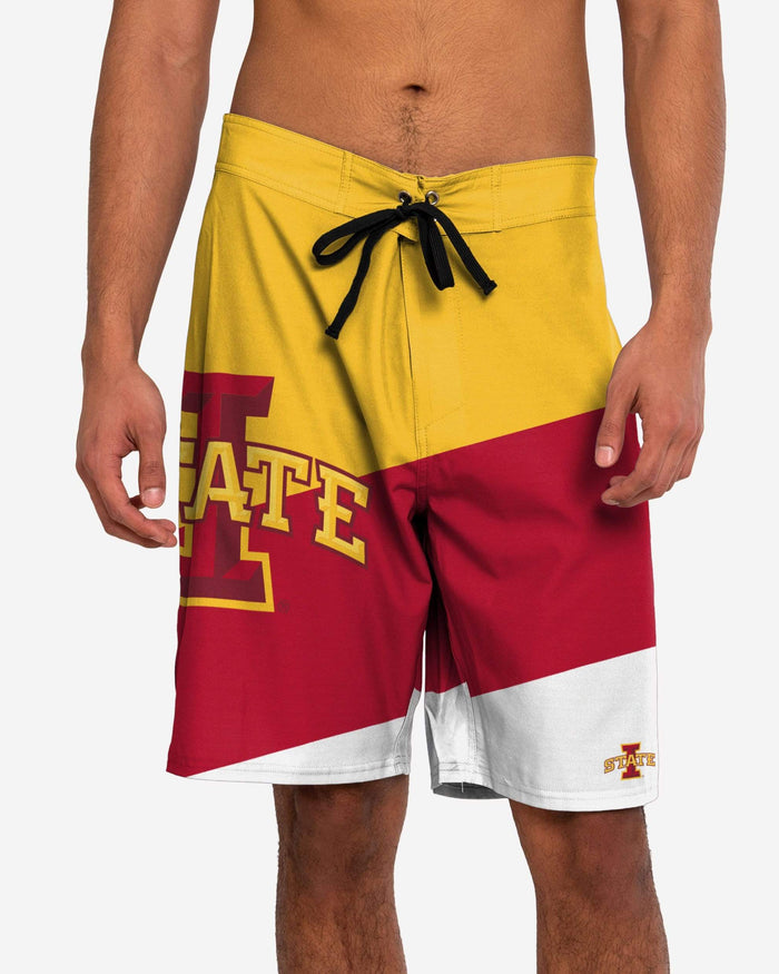 Iowa State Cyclones Color Dive Boardshorts FOCO S - FOCO.com