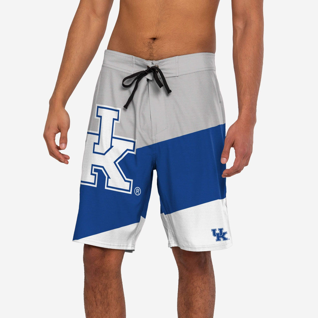 Kentucky Wildcats Color Dive Boardshorts FOCO S - FOCO.com