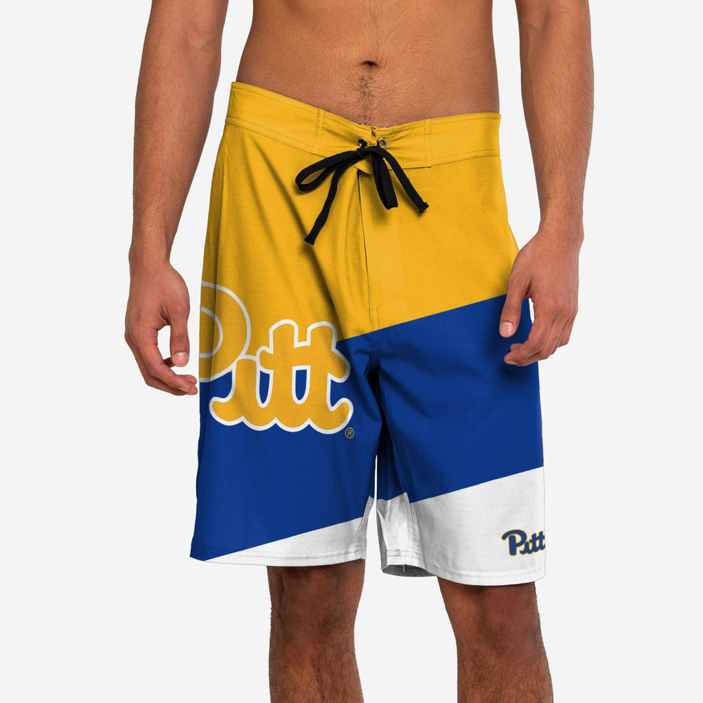 Pittsburgh Panthers Color Dive Boardshorts FOCO S - FOCO.com