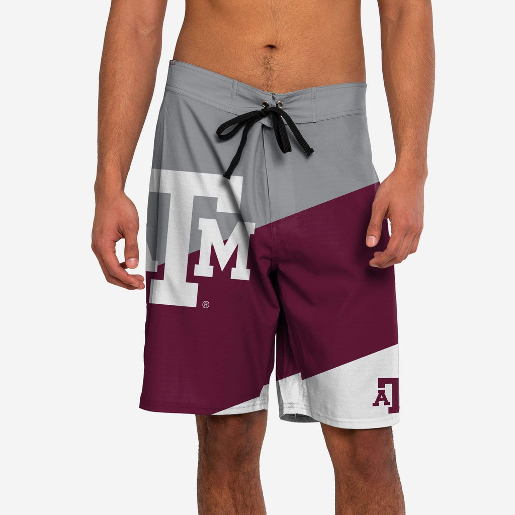 Texas A&M Aggies Color Dive Boardshorts FOCO S - FOCO.com