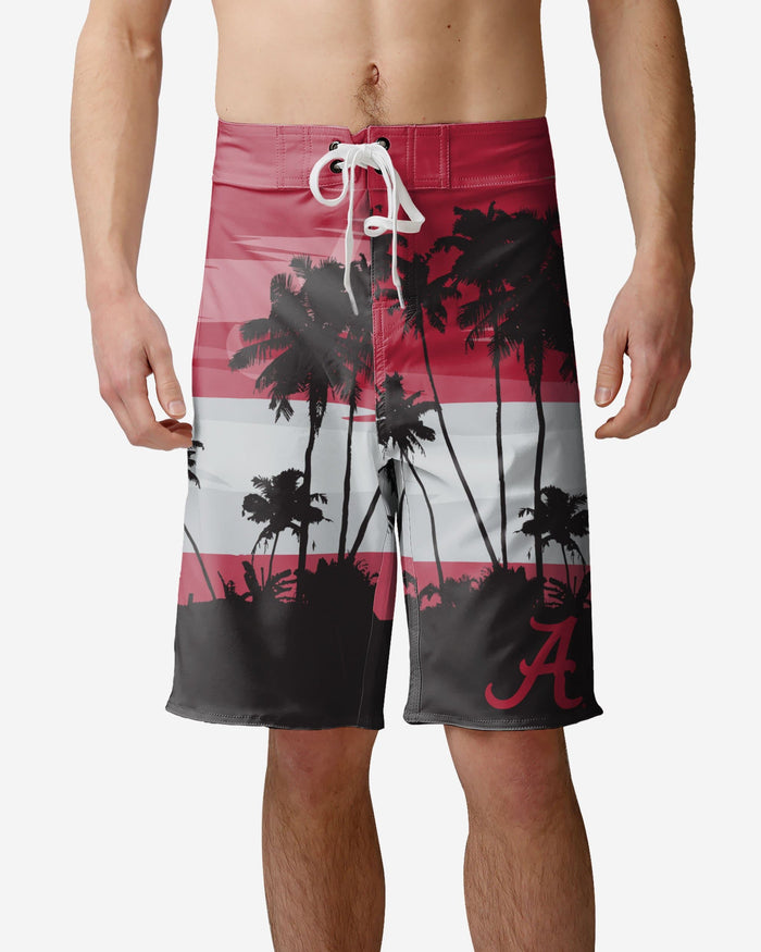 Alabama Crimson Tide Sunset Boardshorts FOCO S - FOCO.com