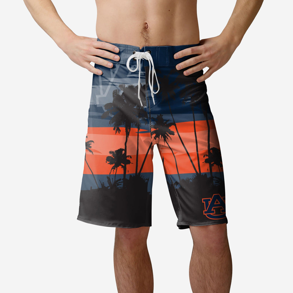 Auburn Tigers Sunset Boardshorts FOCO S - FOCO.com