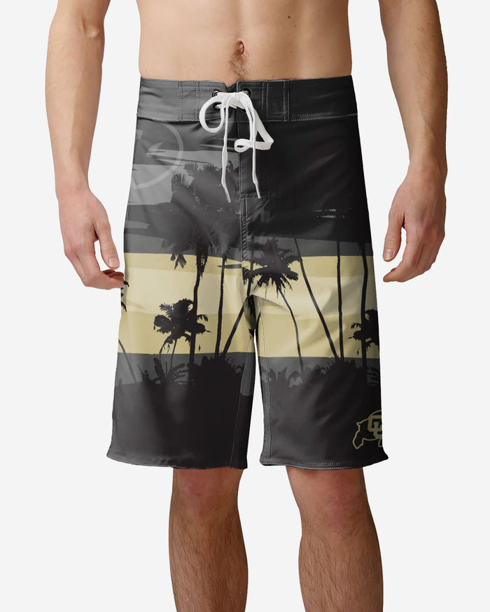 Colorado Buffaloes Sunset Boardshorts FOCO S - FOCO.com