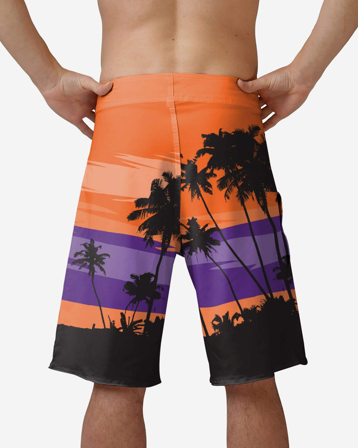 Clemson Tigers Sunset Boardshorts FOCO - FOCO.com