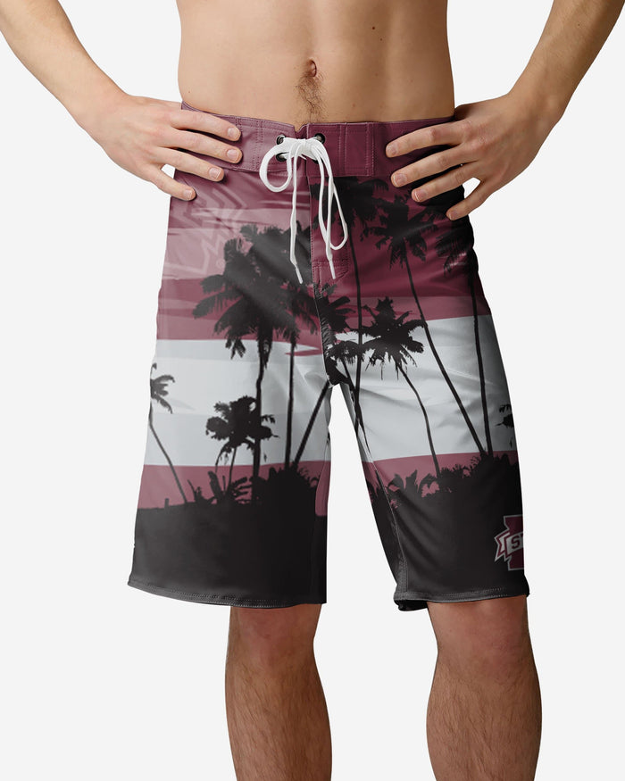 Mississippi State Bulldogs Sunset Boardshorts FOCO S - FOCO.com