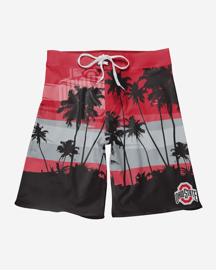 Ohio State Buckeyes Sunset Boardshorts FOCO - FOCO.com