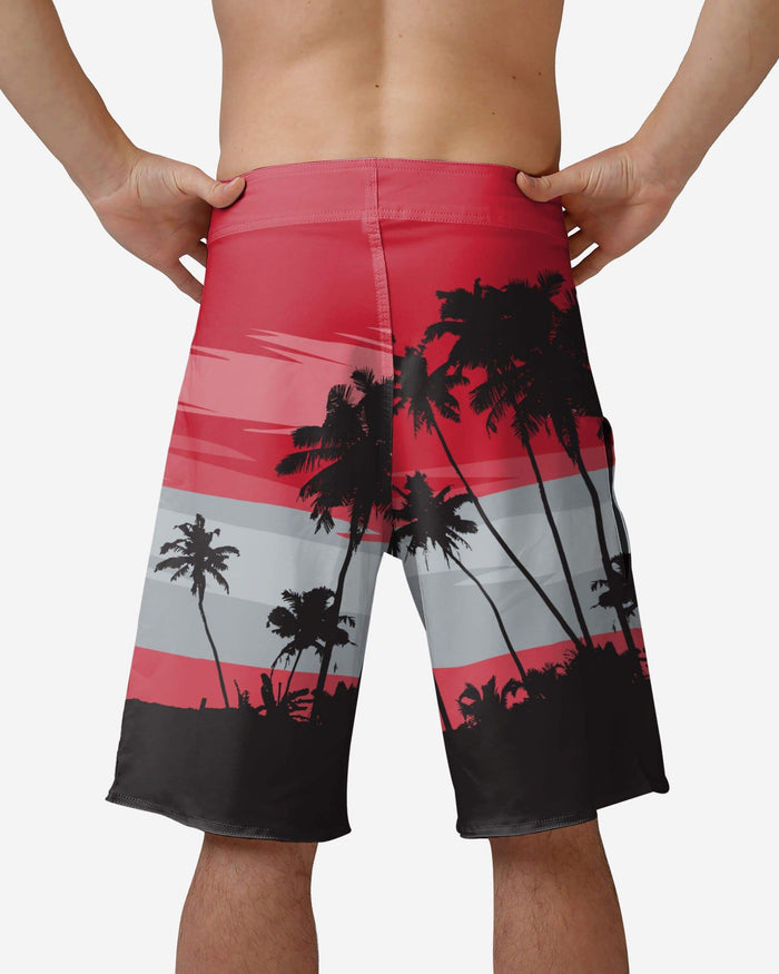 Ohio State Buckeyes Sunset Boardshorts FOCO - FOCO.com