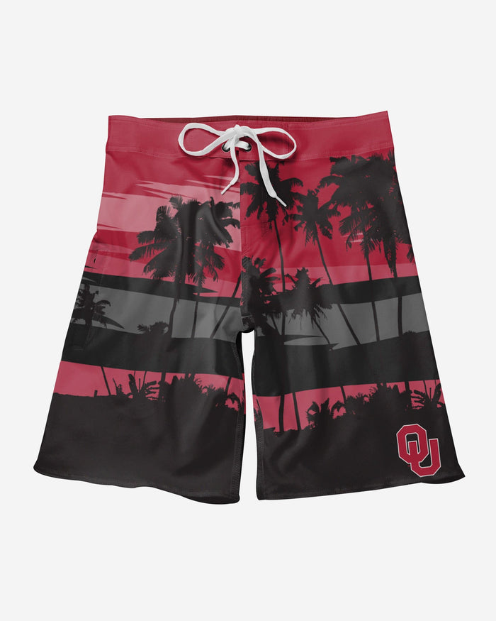 Oklahoma Sooners Sunset Boardshorts FOCO - FOCO.com