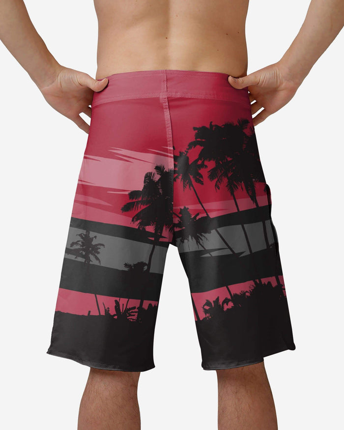 Oklahoma Sooners Sunset Boardshorts FOCO - FOCO.com