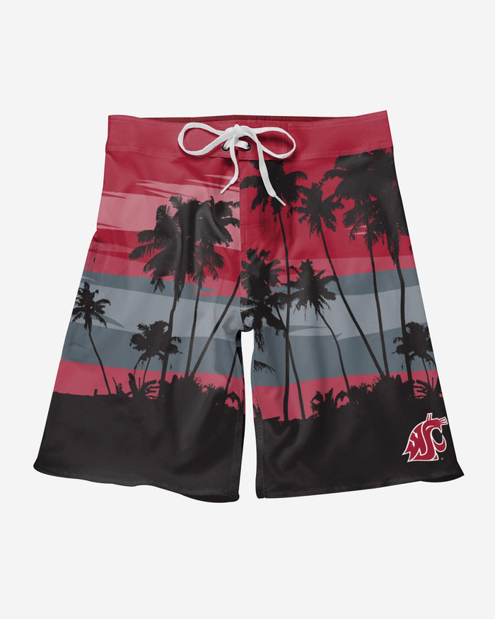 Washington State Cougars Sunset Boardshorts FOCO - FOCO.com