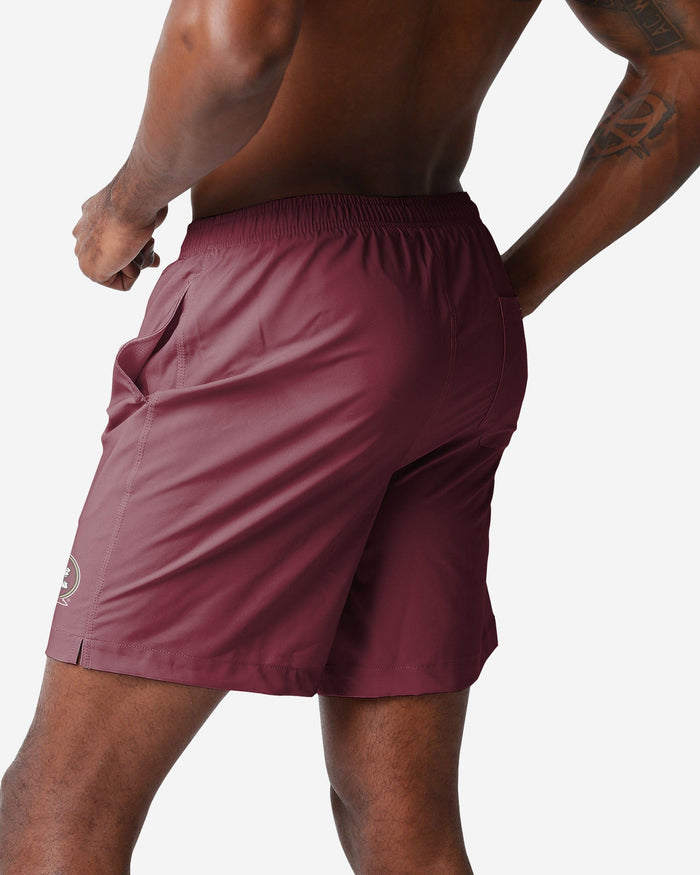 Florida State Seminoles Solid Wordmark Traditional Swimming Trunks FOCO - FOCO.com