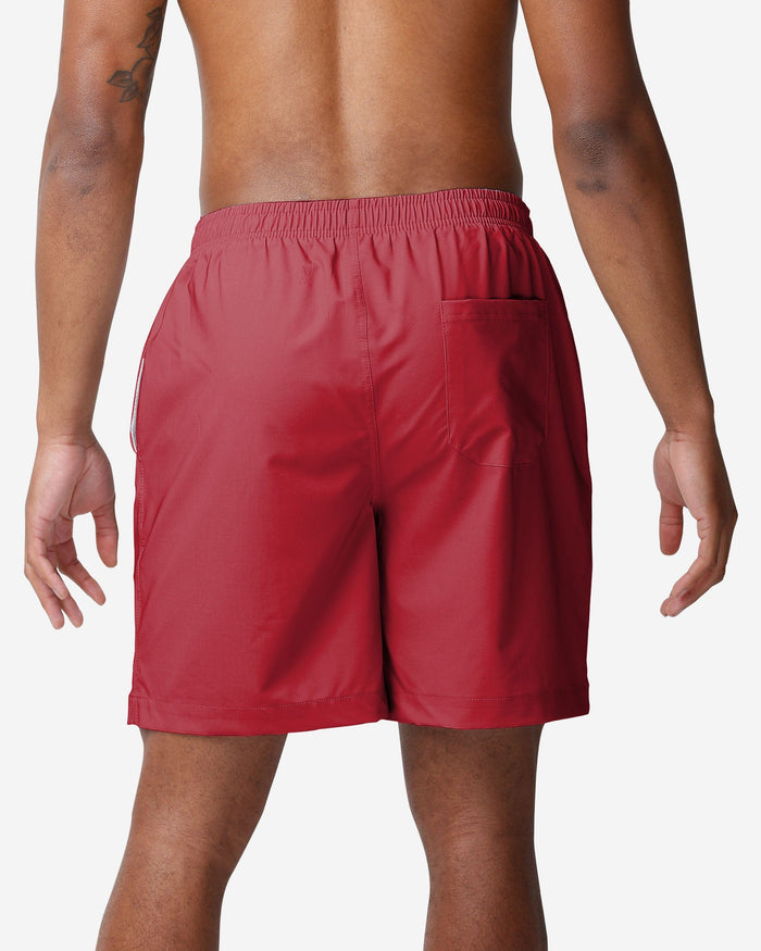 Iowa State Cyclones Solid Wordmark Traditional Swimming Trunks FOCO - FOCO.com