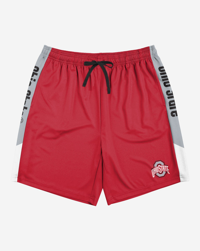 Ohio State Buckeyes Side Stripe Training Shorts FOCO - FOCO.com