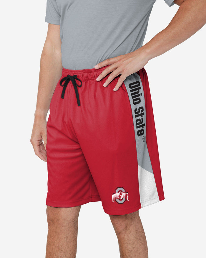 Ohio State Buckeyes Side Stripe Training Shorts FOCO S - FOCO.com