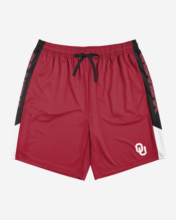 Oklahoma Sooners Side Stripe Training Shorts FOCO - FOCO.com