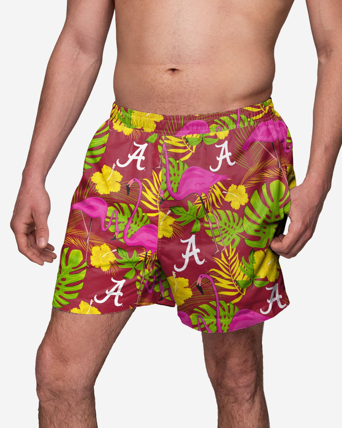 Alabama Crimson Tide Highlights Swimming Trunks FOCO S - FOCO.com