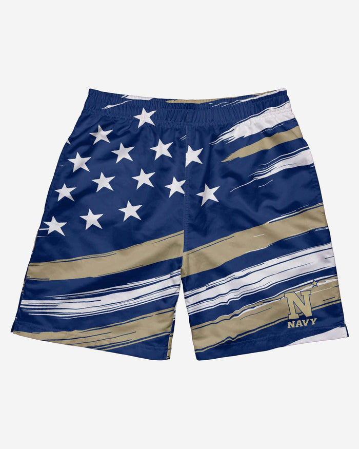 Navy Midshipmen Americana Swimming Trunks FOCO - FOCO.com