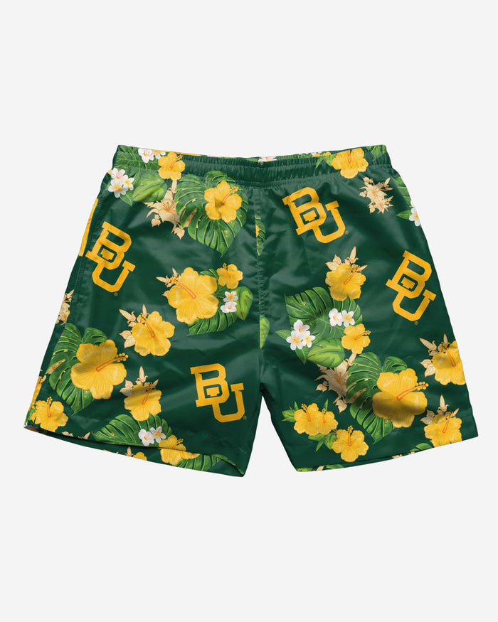 Baylor Bears Floral Swimming Trunks FOCO - FOCO.com