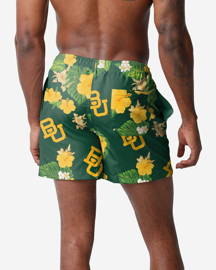 Baylor Bears Floral Swimming Trunks FOCO - FOCO.com