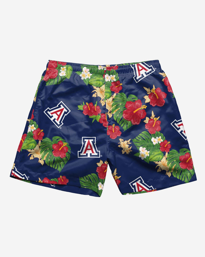 Arizona Wildcats Floral Swimming Trunks FOCO - FOCO.com