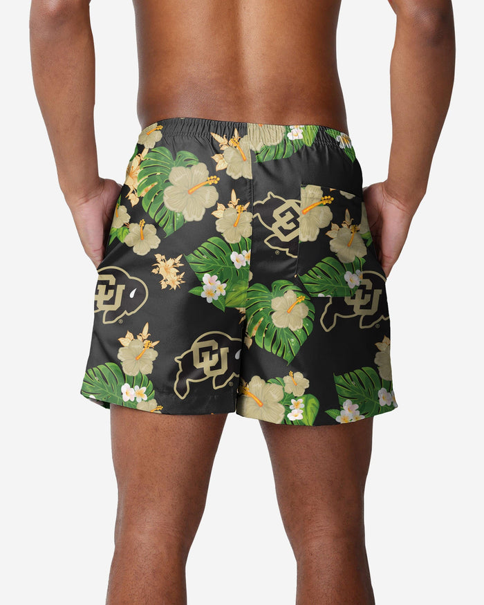 Colorado Buffaloes Floral Swimming Trunks FOCO - FOCO.com