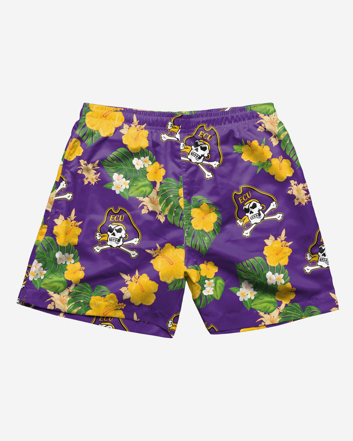 East Carolina Pirates Floral Swimming Trunks FOCO - FOCO.com