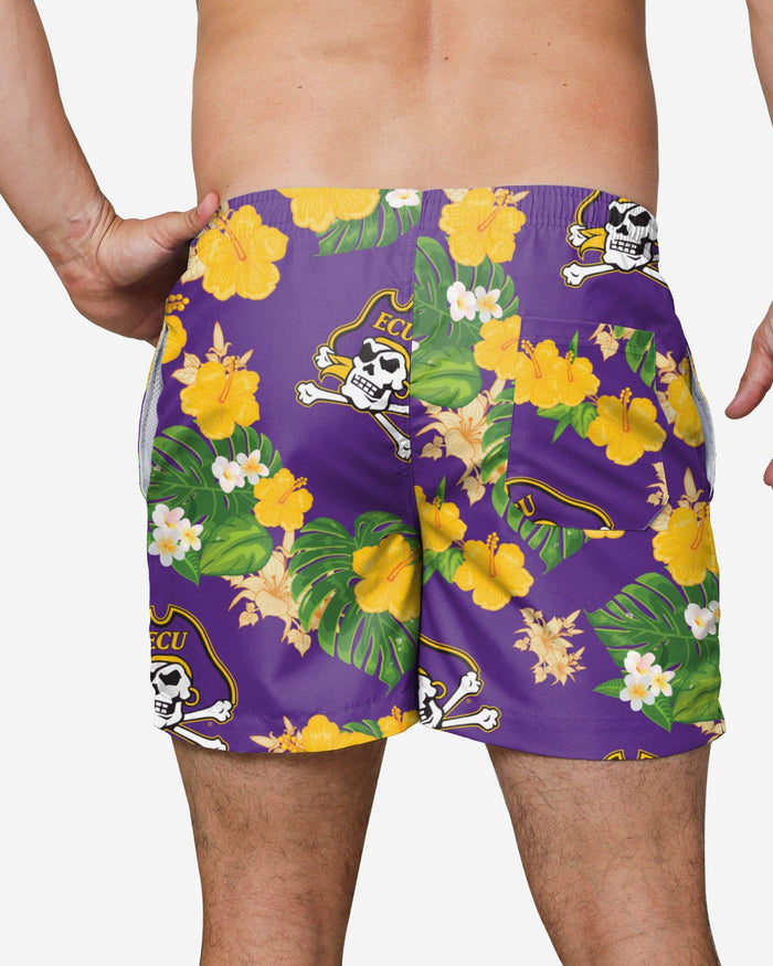 East Carolina Pirates Floral Swimming Trunks FOCO - FOCO.com