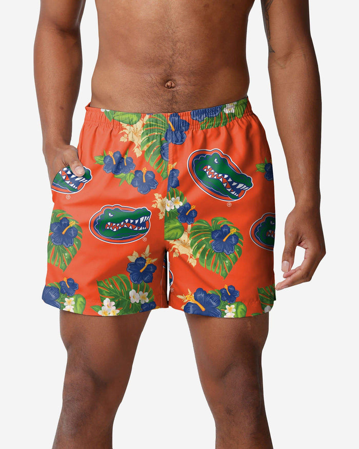 Florida Gators Floral Swimming Trunks FOCO S - FOCO.com