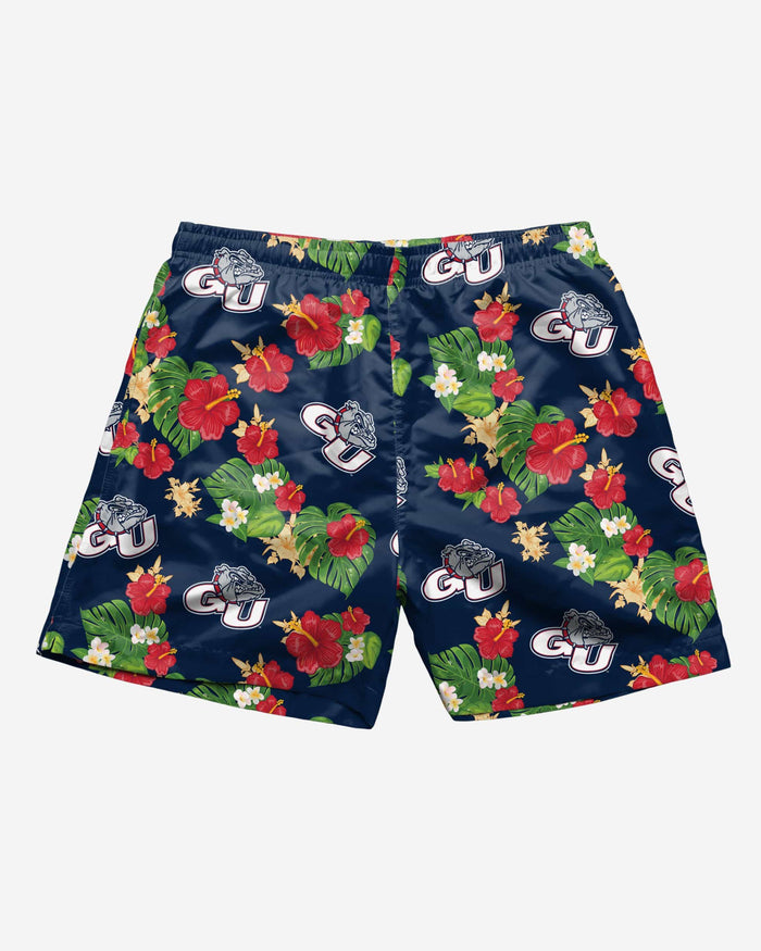 Gonzaga Bulldogs Floral Swimming Trunks FOCO - FOCO.com