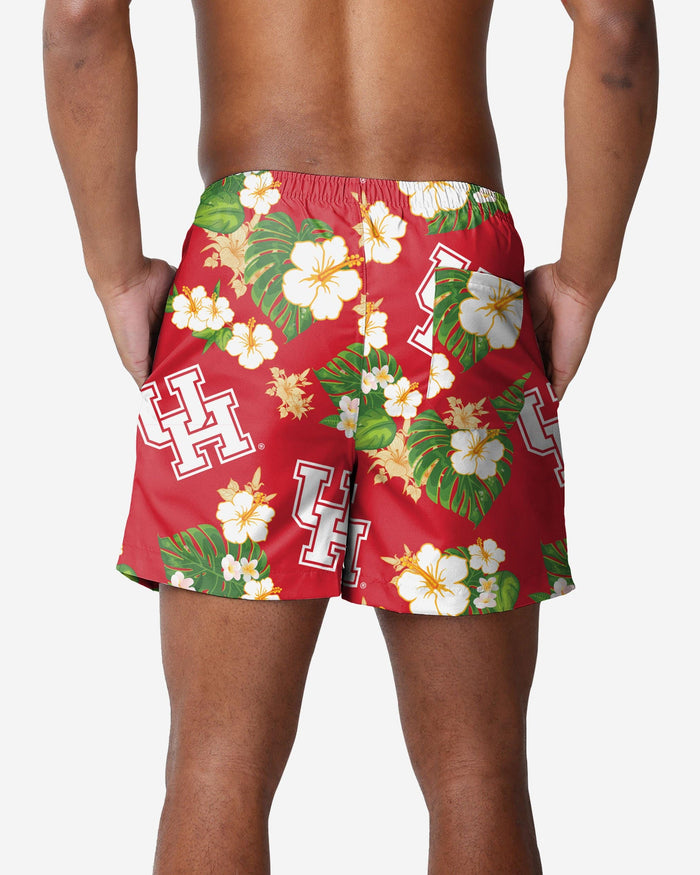 Houston Cougars Floral Swimming Trunks FOCO - FOCO.com