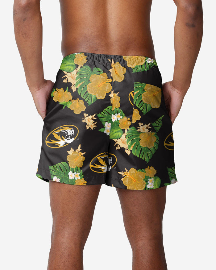 Missouri Tigers Floral Swimming Trunks FOCO - FOCO.com