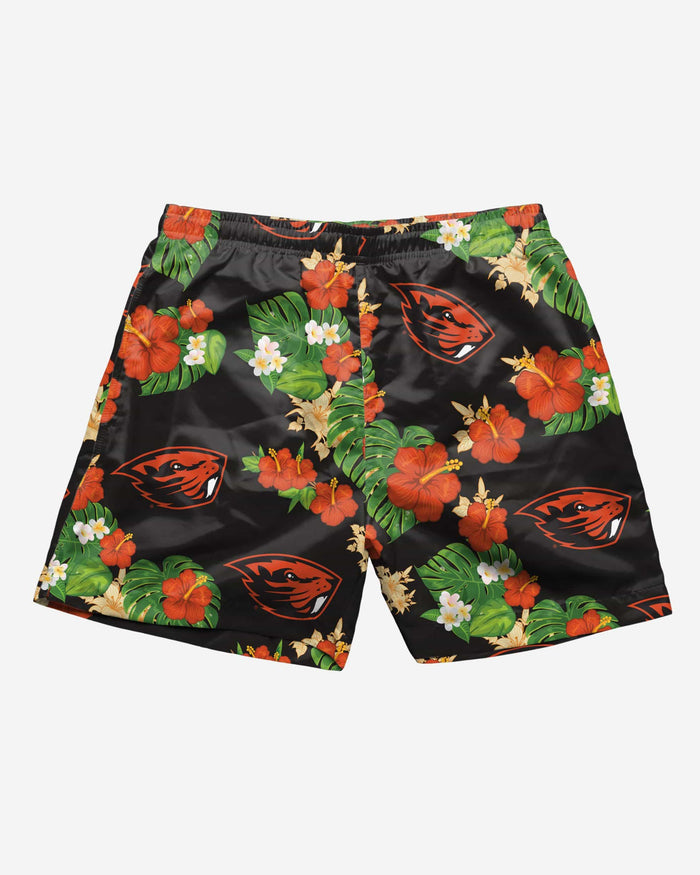 Oregon State Beavers Floral Swimming Trunks FOCO - FOCO.com