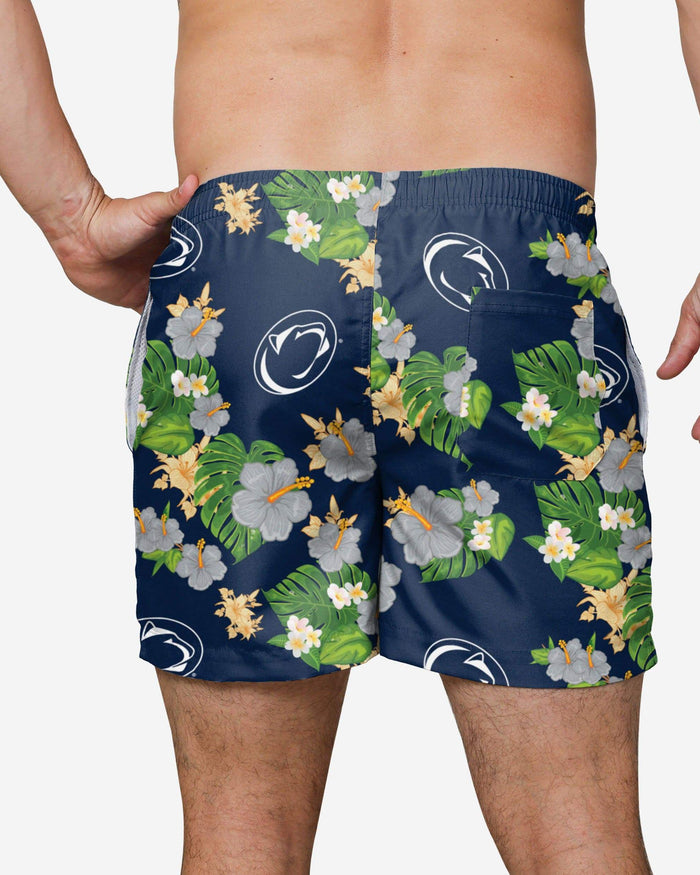 Penn State Nittany Lions Floral Swimming Trunks FOCO - FOCO.com