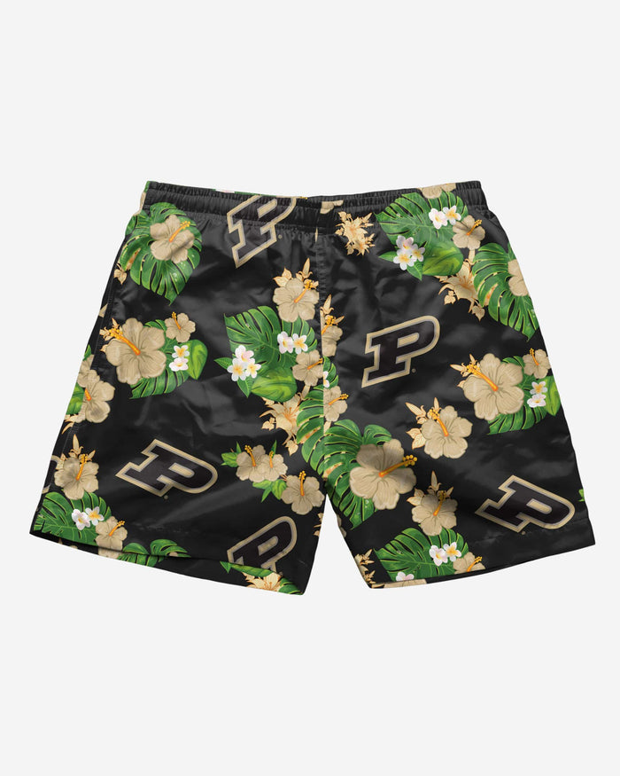 Purdue Boilermakers Floral Swimming Trunks FOCO - FOCO.com