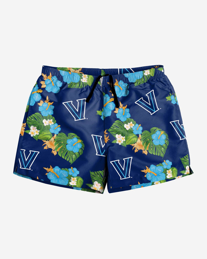 Villanova Wildcats Floral Swimming Trunks FOCO - FOCO.com