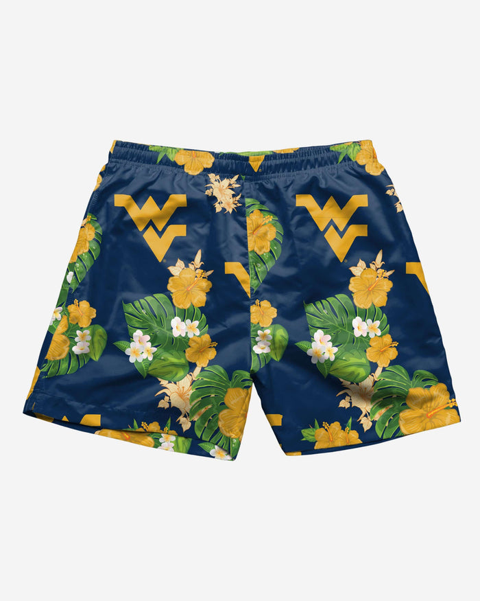 West Virginia Mountaineers Floral Swimming Trunks FOCO - FOCO.com