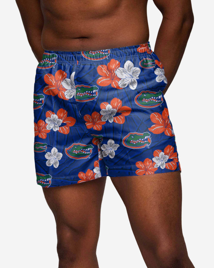 Florida Gators Hibiscus Swimming Trunks FOCO S - FOCO.com