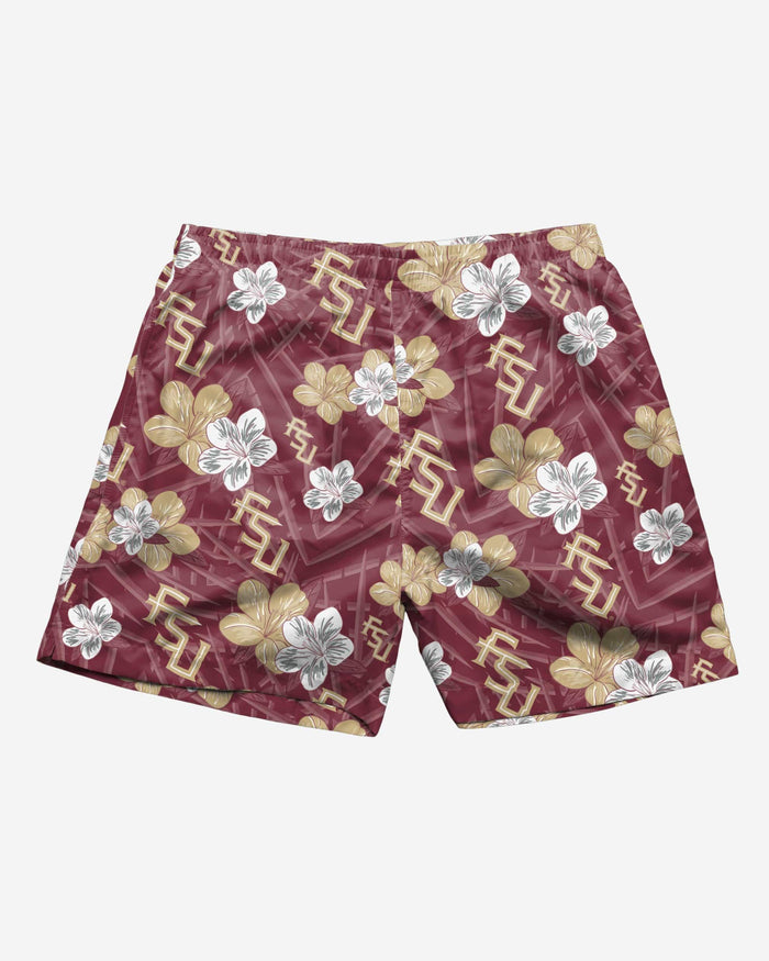 Florida State Seminoles Hibiscus Swimming Trunks FOCO - FOCO.com