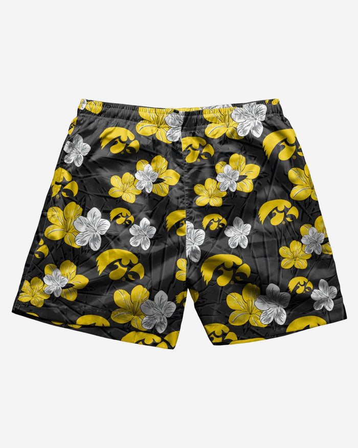Iowa Hawkeyes Hibiscus Swimming Trunks FOCO - FOCO.com