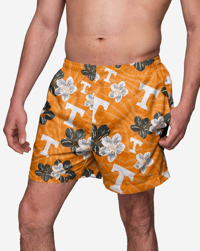 Tennessee Volunteers Hibiscus Swimming Trunks FOCO S - FOCO.com