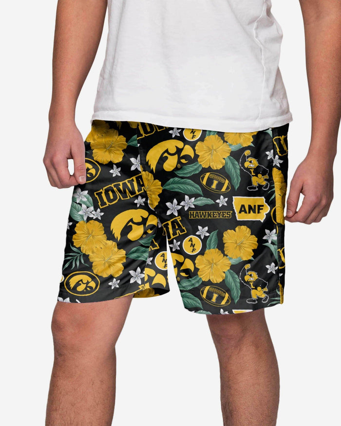 Iowa Hawkeyes City Style Swimming Trunks FOCO S - FOCO.com