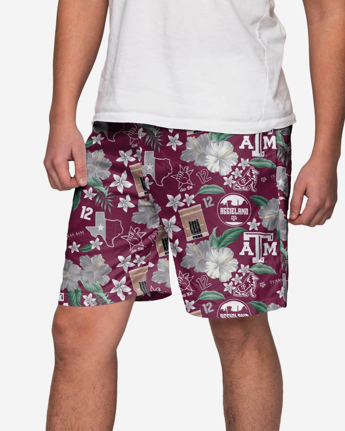 Texas A&M Aggies City Style Swimming Trunks FOCO S - FOCO.com