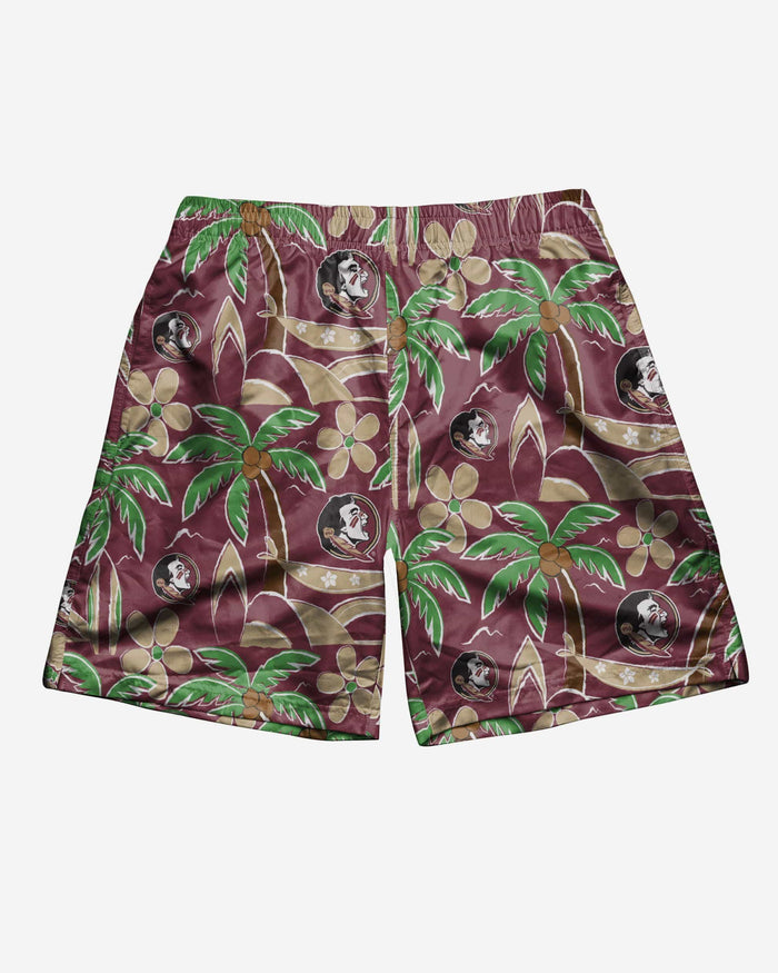 Florida State Seminoles Tropical Swimming Trunks FOCO - FOCO.com