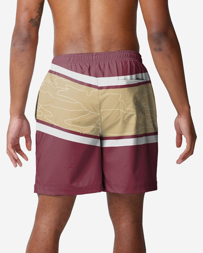 Florida State Seminoles Big Wordmark Swimming Trunks FOCO - FOCO.com
